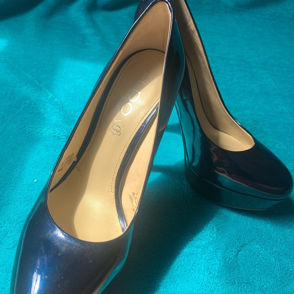 Aldo blue pumps - Picture 4 of 10